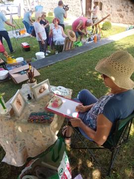 Ustvarjanje umetnin na prostem